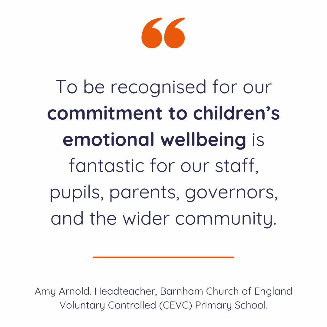 Quote from Amy Arnold, Headteacher at Barnham Church of England Voluntary Controlled (CEVC) Primary School.